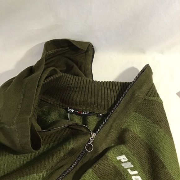 New PN Jone Full Zip Sweater Hooded Wool Blend - Picture 6 of 8